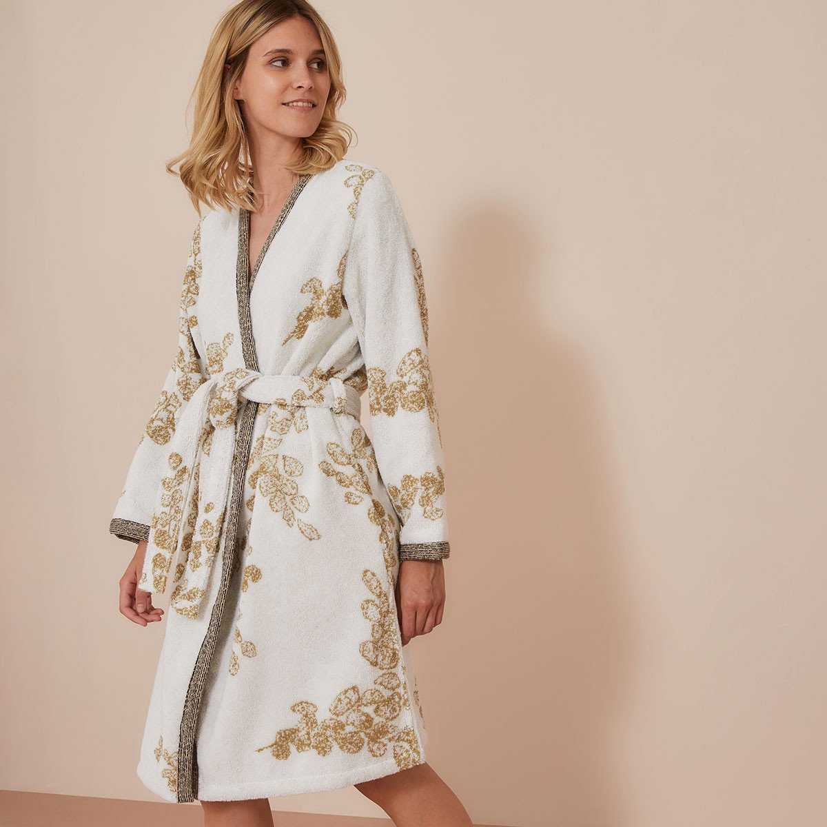 Murmures Bath Robe by Yves Delorme – Block Bros. at Home